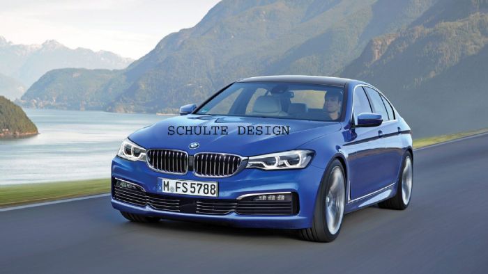 Η νέα BMW Σειρά 5 θα τονίσει τον προηγμένο και high-tech της χαρακτήρα, ενώ θα έχει μια εμφάνιση που θα παραπέμπει σε αυτή της μεγαλύτερης Σειρά 7 (ηλεκτρονικά επεξεργασμένη εικόνα).	